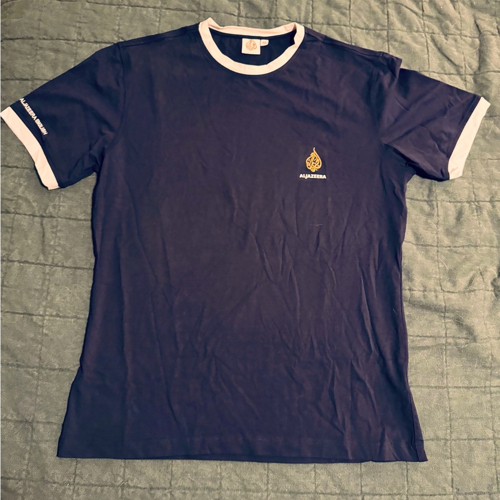 Al Jazeera English Crew Tee ⭐️3 for $20⭐️